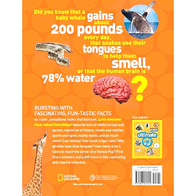 5,000 Awesome Facts about Everything! for sale online 2012, Hardcover by National Geographic Kids 