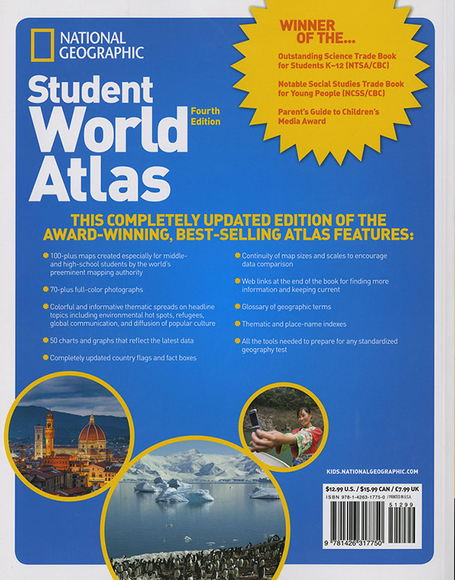 National Geographic Kids Student World Atlas Fourth Edition