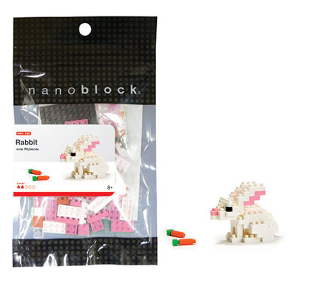 Nanoblock Rabbit - - Fat Brain Toys