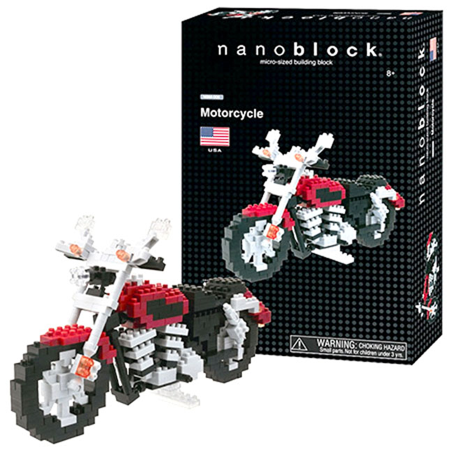 Nanoblock Motorcycle - - Fat Brain Toys