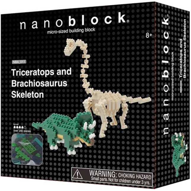 Nanoblock brachiosaurus best sale