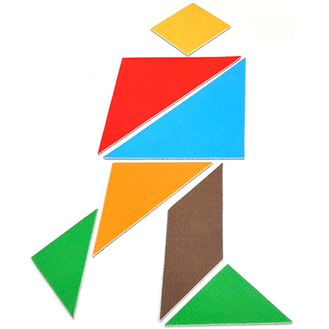 Noggin Workshop Double Tangrams - - Fat Brain Toys