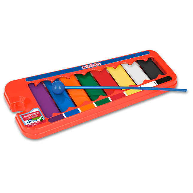 Bontempi | RhythmPro - Set Drum con 3 Tamburi e Piatto per Piccoli Percussionisti, 530x240x600 mm