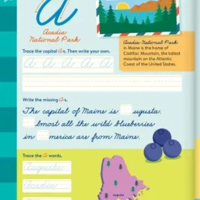 Cursive Brain Development Brain Quest Learn to Write - Cursive - - Fat Brain Toys