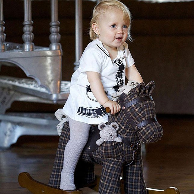 rufus and ted rocking horse