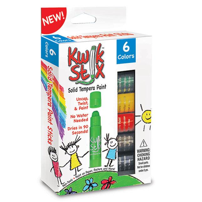 Kwik Stix Solid Tempera Paint Sticks Holiday Limited Edition