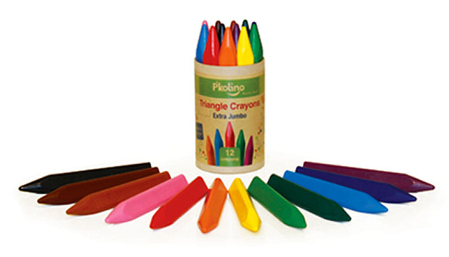 Triangular Crayons - 12 Pack