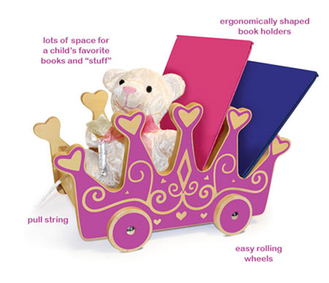 P'kolino Book Buggee Crown Fat Brain Toys