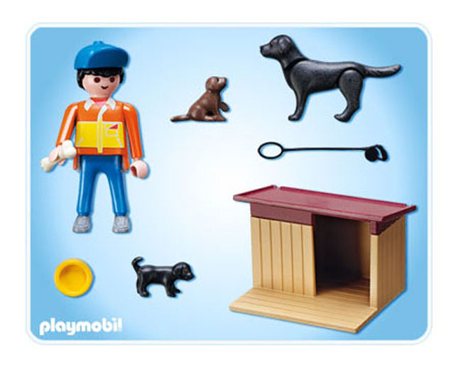 Playmobil Farm - Dog House - - Fat Brain Toys