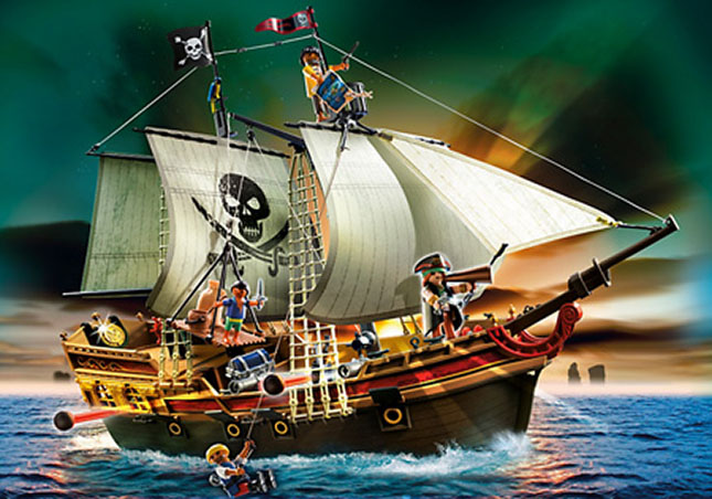 ② Bateau pirate Playmobil 5135 — Jouets