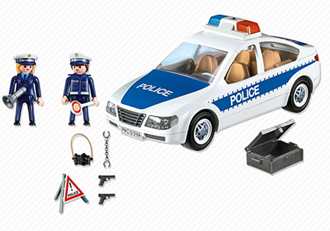 Playmobil Police - Police Car with Flashing Light