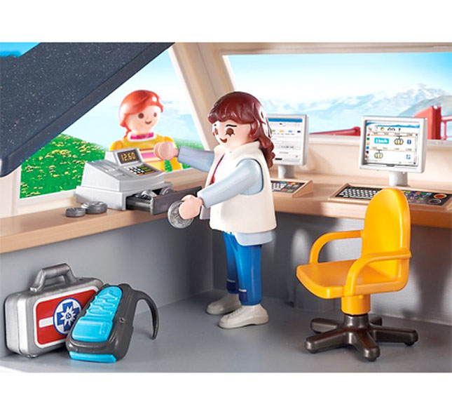 Playmobil Mountain Life Alpine Cable Car Fat Brain Toys