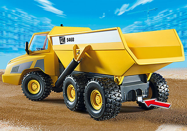 Playmobil Construction - Industrial Dump Truck - Fat Brain Toys