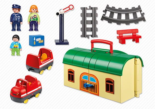 Playmobil 123 - My Take Along Train - - Fat Brain Toys