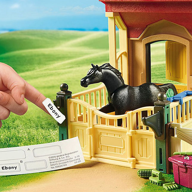 Ham selv Anoi aflivning Playmobil Horse Stable with Araber - - Farm Toys