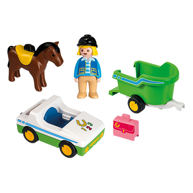 1.2.3. Car with Trailer - for Ages 2 to