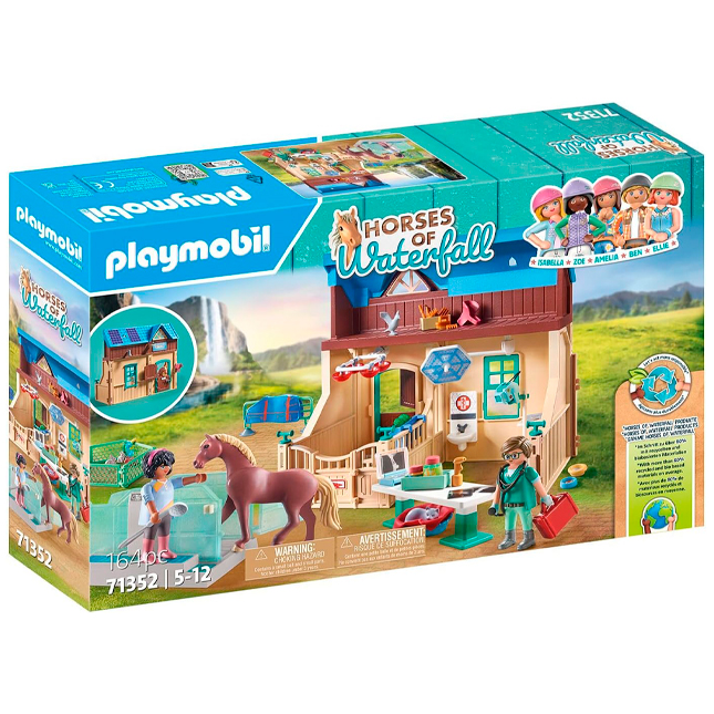 Playmobil Horses of Waterfall - Riding Therapy & Veterinary Practice
