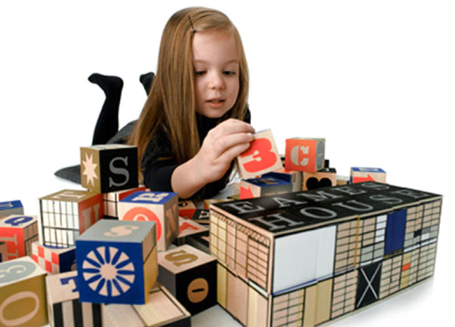Eames House Blocks - - Fat Brain Toys