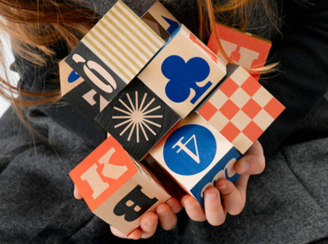 0076【希少】EAMES ✕ House Industries ブロック Eames House Blocks - House Industries