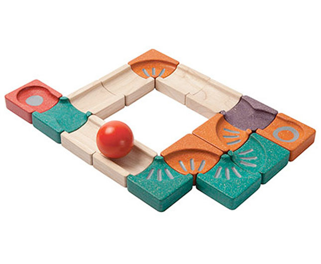 Balancing Ball Tracks - - Fat Brain Toys