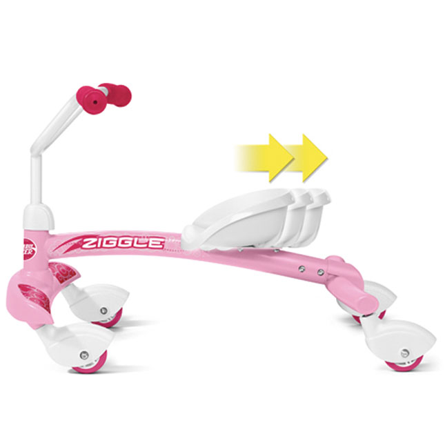 Radio Flyer Pink Ziggle Fat Brain Toys