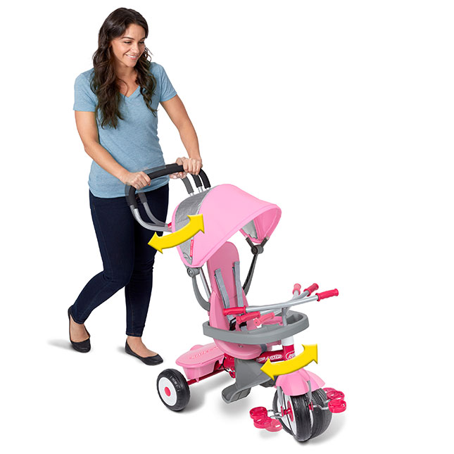 radio flyer 4 in 1 pink