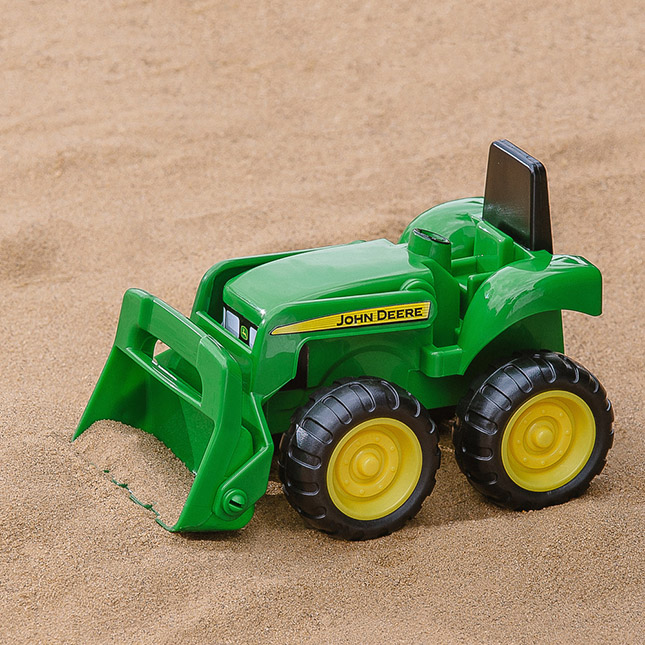 John Deere 6 inch Sandbox Vehicle 2 Pack with Loader and Dump Truck