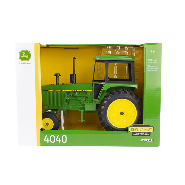 1/16 John Deere 4040 Tractor with Cab Farm Toy by ERTL LP64439 45546 