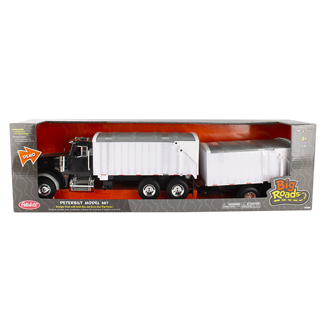 ERTL Big Farm 1/16 Scale Blue Peterbilt 367 Dump Truck – Model 47602 For Kids Ages 3+