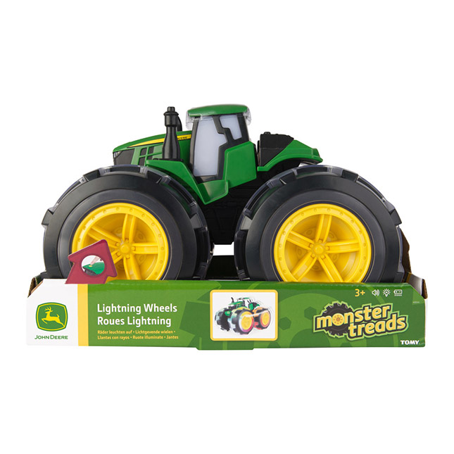 John Deere Monster Treads Lightning Wheels 4WD Tractor