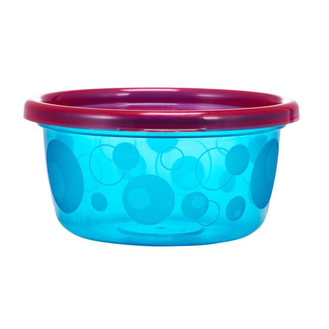 Take & Toss 8 Oz Bowls with Lids - 6 Pack - - Fat Brain Toys