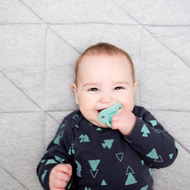 Boon JEWL Orthodontic Silicone Pacifier Stage 3 Blue (2pk)