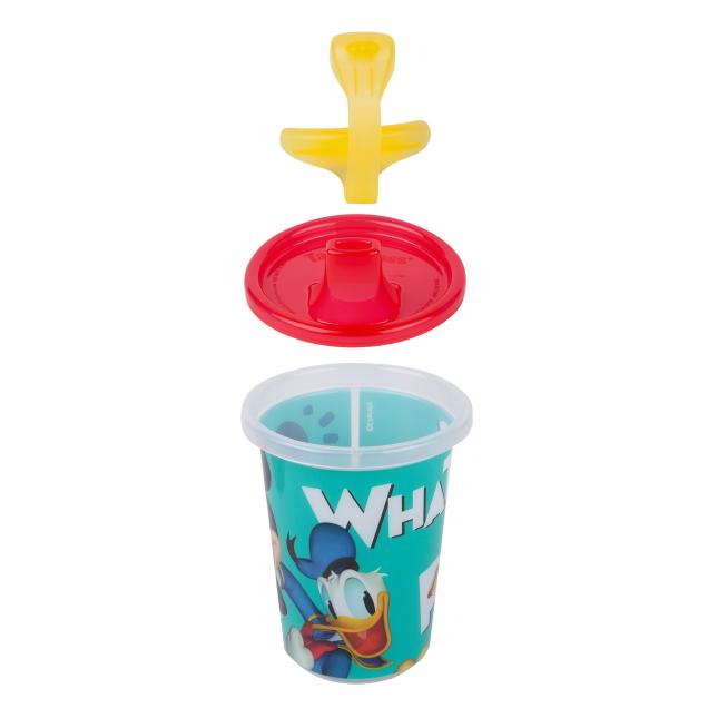  Unique 8 Count Mickey Mouse Plastic Cups, Holds 16 oz