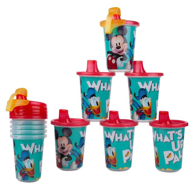 Disney Mickey Mouse Plastic 16 oz Cups, 8 Count 