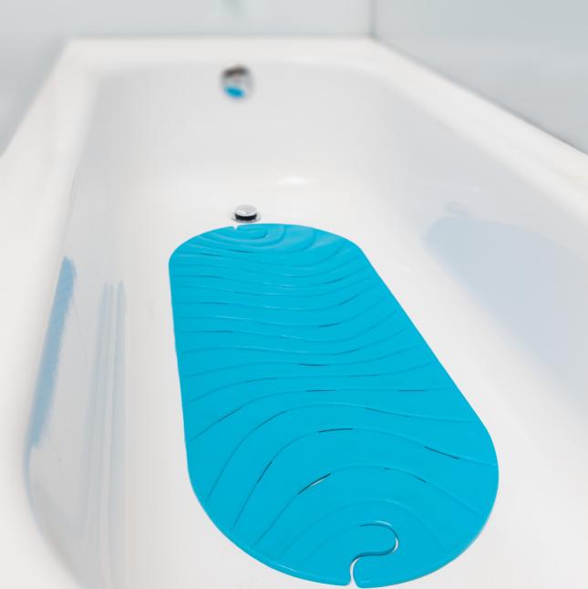 Boon RIPPLE Bathtub Mat Blue Fat Brain Toys