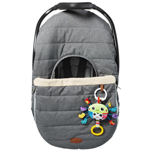 Jj cole car seat cover gray best sale