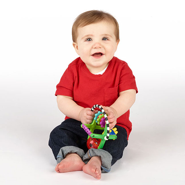 Sassy Teethe & Twirl Sensation Station 2-in-1 Suction Cup High Chair T on