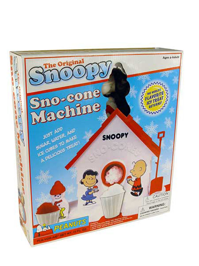 Snoopy Sno Cone Machine - - Fat Brain Toys