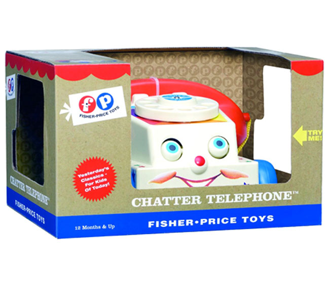 RetroFisher Price Chatter Telephone Fat Brain Toys