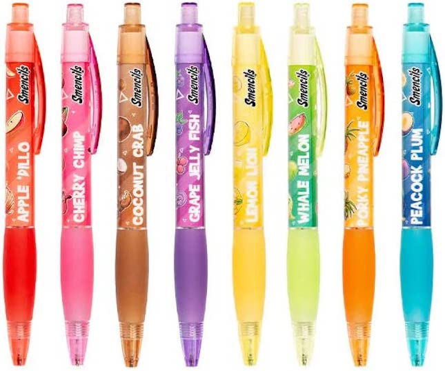 Fruit Zoo Mechanical Smencils 8 pack - - Fat Brain Toys