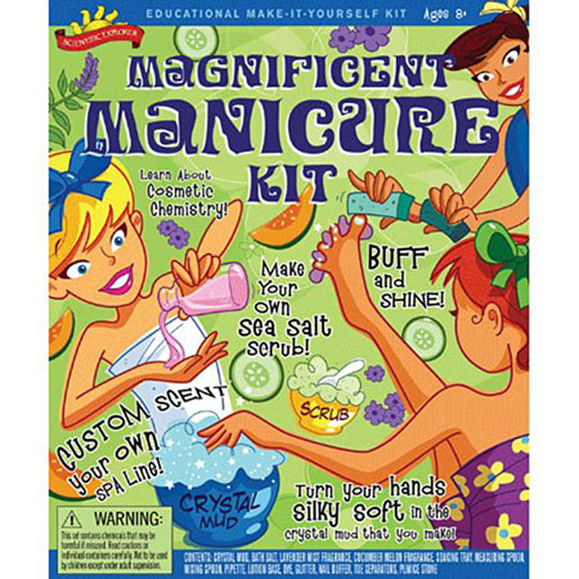 Scientific Explorer Magnificent Manicure Kit Fat Brain Toys