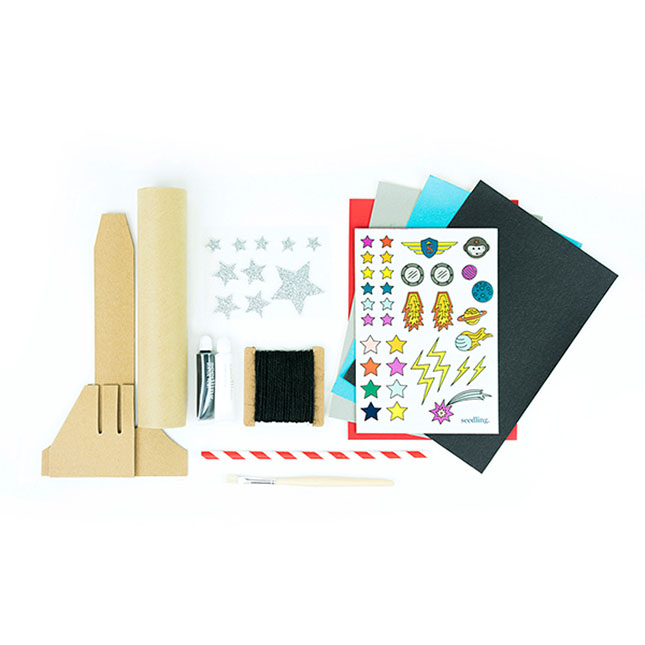 Rocketship That Zips - - Fat Brain Toys