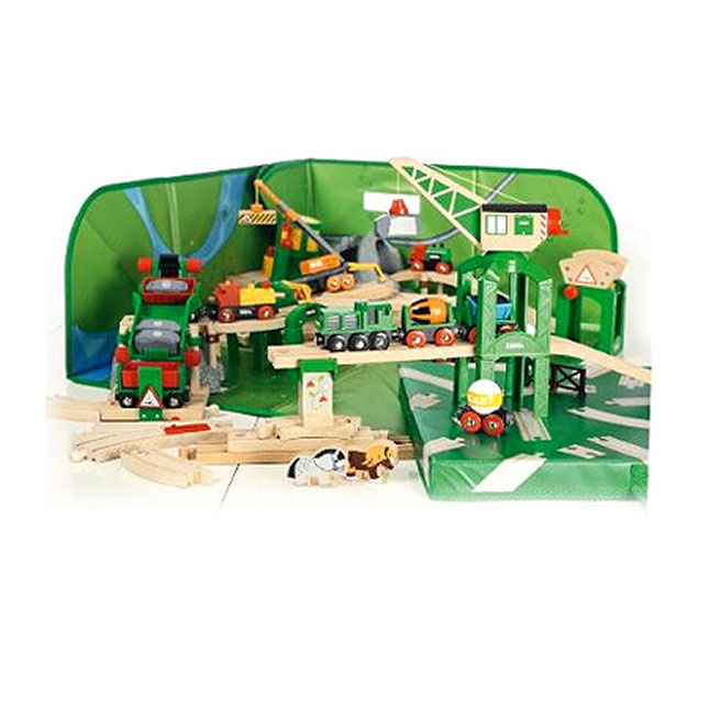 Brio Deluxe Railway Set Fat Brain Toys