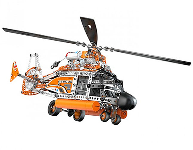 Erector Evolution - Helicopter - - Fat Brain Toys