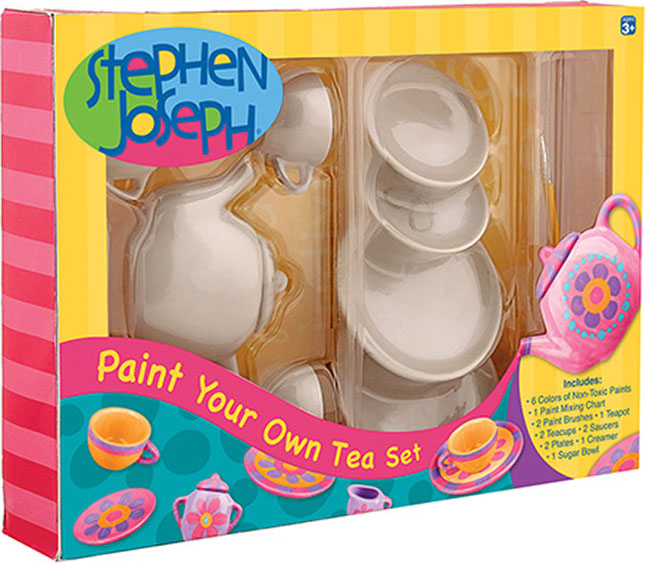 Paint Your Own Tea Set Fat Brain Toys