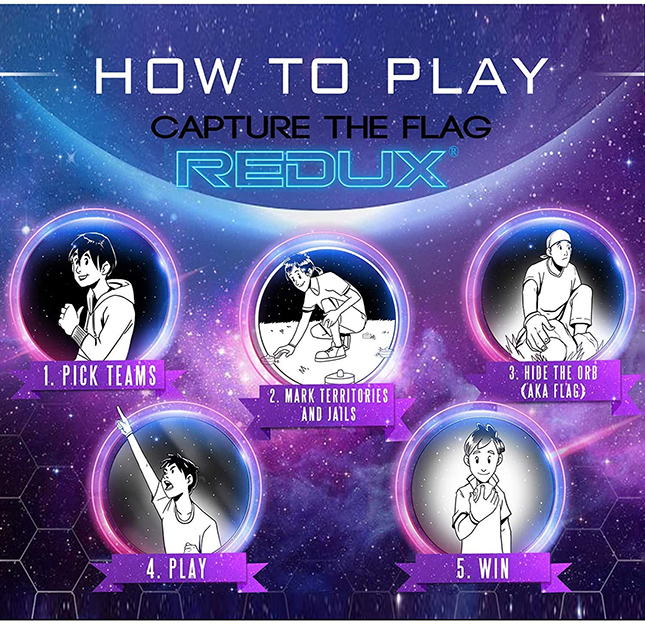 REDUX: The Original Glow in the Dark Capture the Flag Outdoor Game