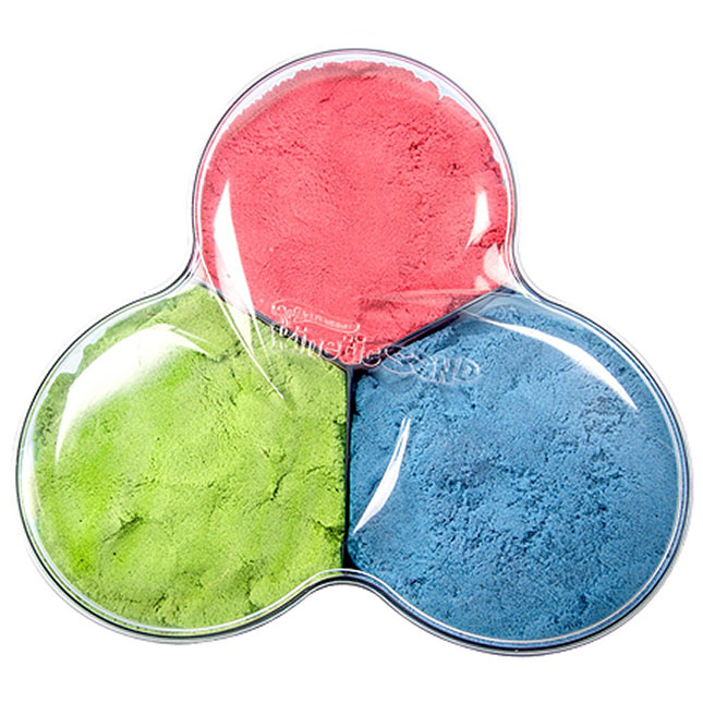Color Kinetic Sand - 3 Color Bundle - 32 ounces - - Fat Brain Toys