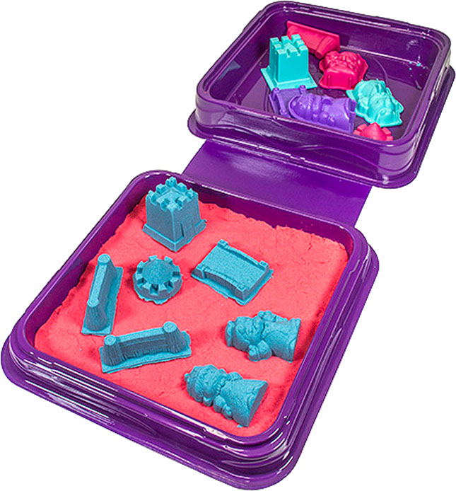  Kinetic Sand, 12-Pack Castle Containers (