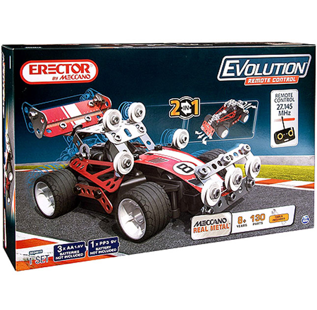 Erector Evolution RC Racer - - Fat Brain Toys