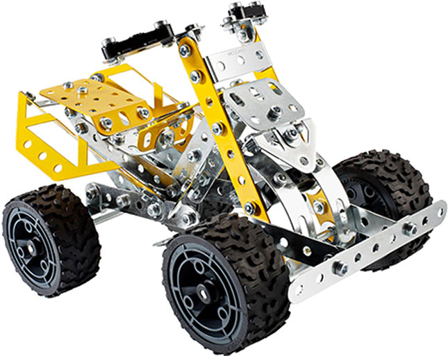 Holloyiver Metal Model Car Kits - 190 Pcs Erector Set Toys for